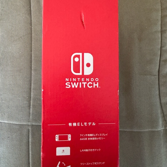 Nintendo Switch Console Organic EL Model (OLED) White Joy-Con (NEW) - Picture 9 of 10